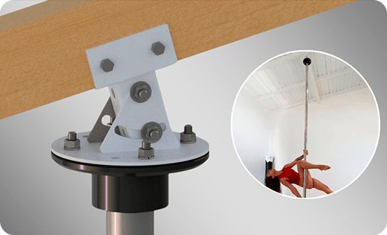 Beam or sloping ceiling support