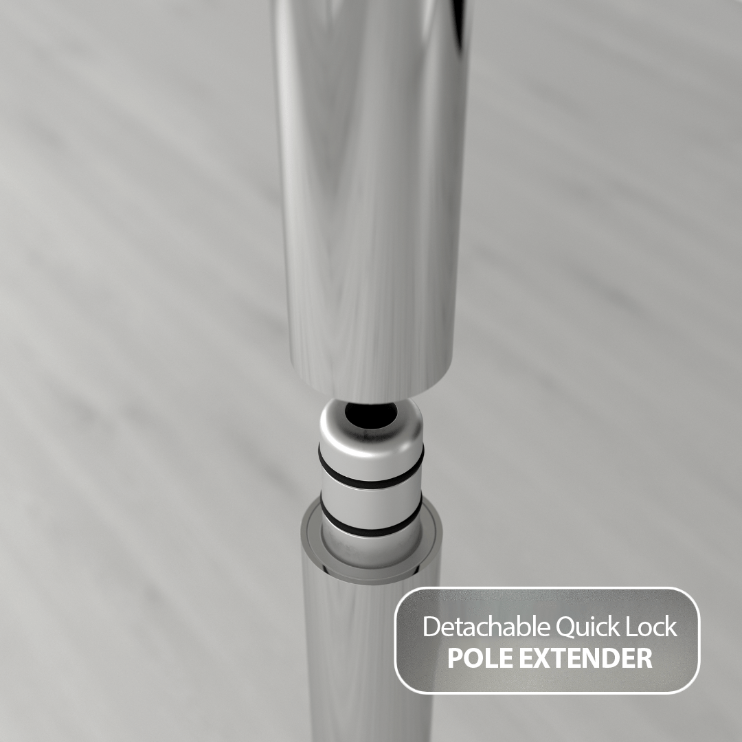 REMOVABLE POLE EXTENDER REMOVABLE POLE EXTENDER