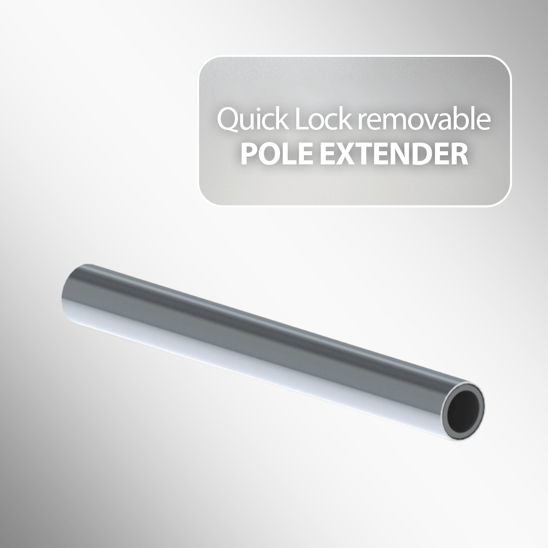 REMOVABLE POLE EXTENDER REMOVABLE POLE EXTENDER