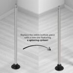 REMOVABLE POLE SWIVEL BASE REMOVABLE POLE SWIVEL BASE