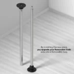 REMOVABLE POLE SWIVEL BASE REMOVABLE POLE SWIVEL BASE
