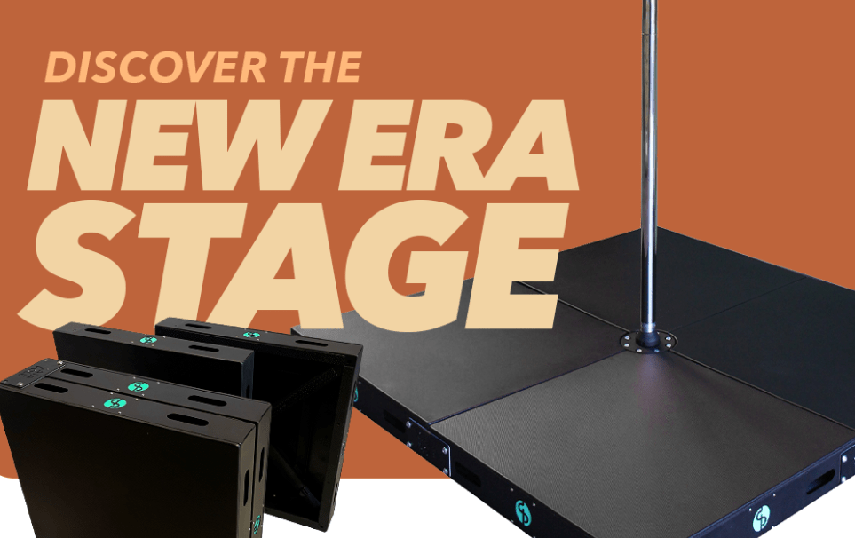 Say hello to the New Era Stage: The Future of Portable Pole Dance Stages